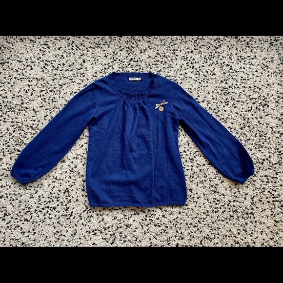 Girl cardigan size 8-10T - Picture 1 of 4